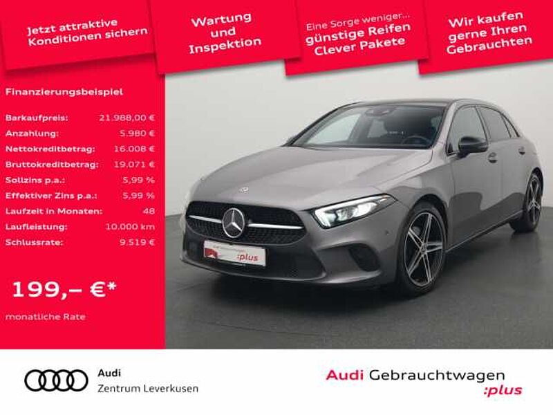 Mercedes-Benz A 180 PANO AHK KAM LED PTS SHZ KLIMA