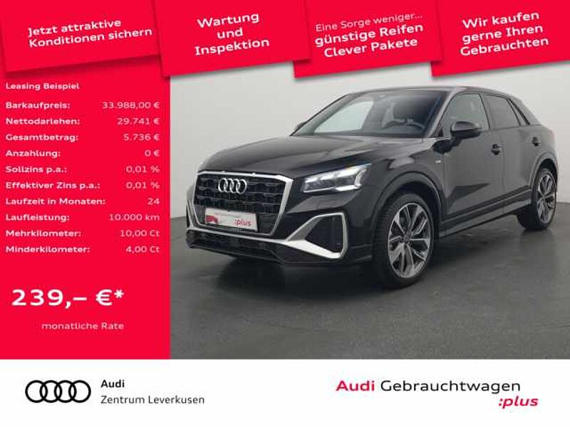 Audi Q2 1.0 30 TFSI S line MATRIX AHK SHZ PDC NAVI in 51373 Leverkusen Audi Q2 1.0 30 TFSI S line MATRIX AHK SHZ PDC NAVI