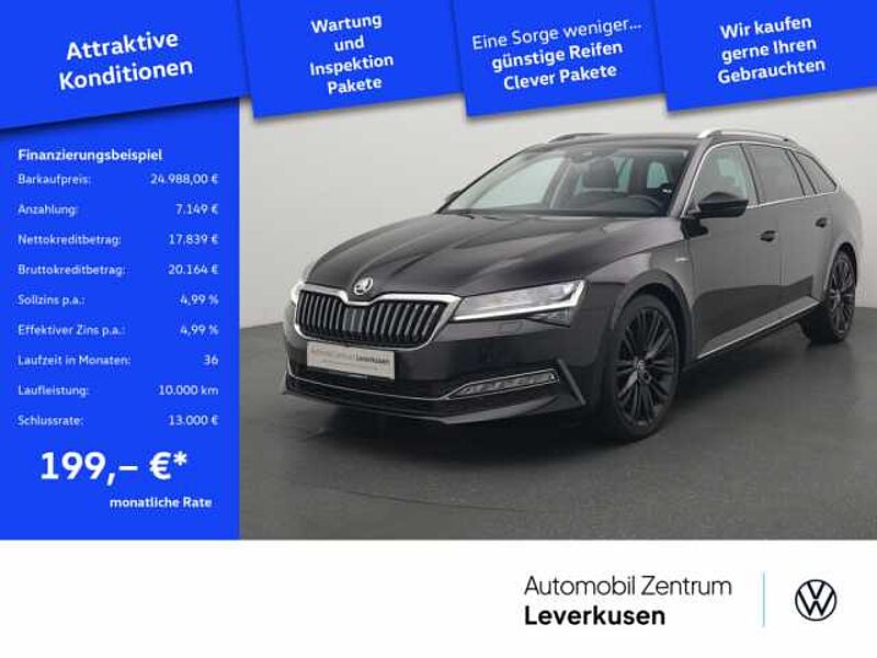 SKODA SUPERB Combi 2.0 L&K 4x4 SHZ AHK ACC STANDHZ LED