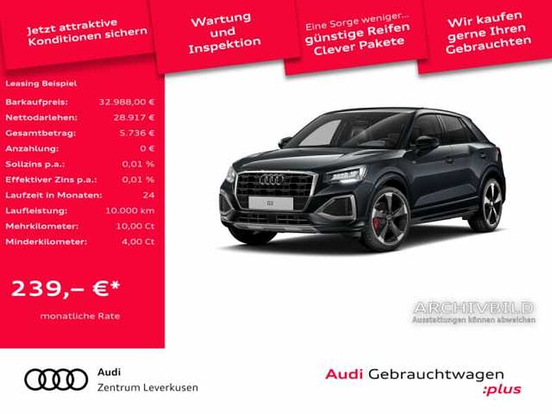 Audi Q2 LED AHK SHZ VIRT ACC PDC