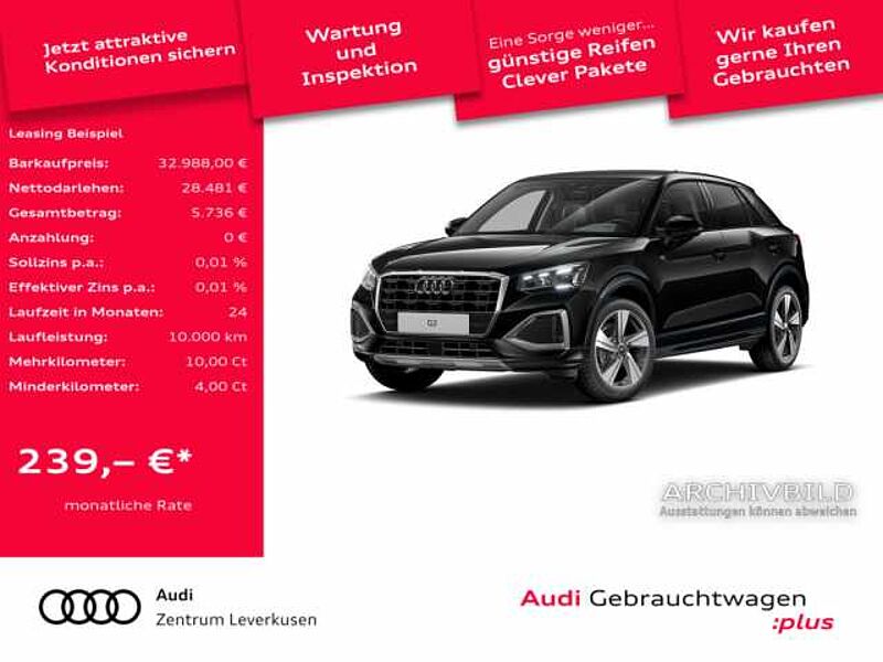 Audi Q2 1.0 30 TFSI advanced MATRIX VIRT PANO AHK KAM in 51373 Leverkusen Audi Q2 1.0 30 TFSI advanced MATRIX VIRT PANO AHK KAM