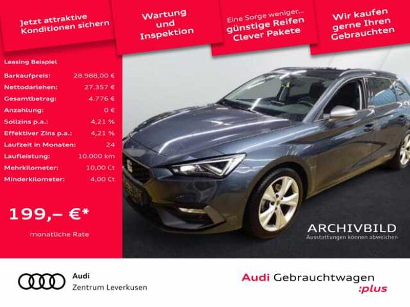 SEAT Leon DSG VIRT LED KAM SHZ PDC ACC