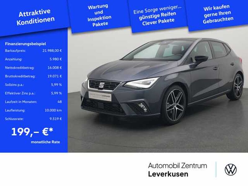 SEAT Ibiza FR DSG PANO LED KAM SHZ PDC