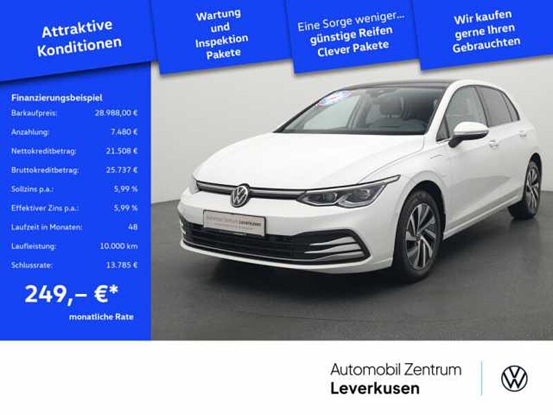 Volkswagen Golf VIII DSG MATRIX PANO HUD AHK KAM SHZ PDC