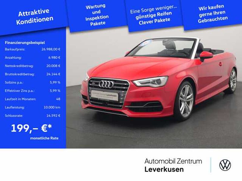 Audi S3 Cabriolet quattro B&O LEDER XENON SHZ PDC