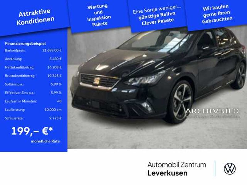 SEAT Ibiza FR DSG VIRT KAM SHZ PDC LED