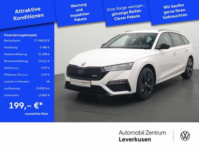 SKODA OCTAVIA Combi RS iV DSG LED SHZ PDC KLIMA