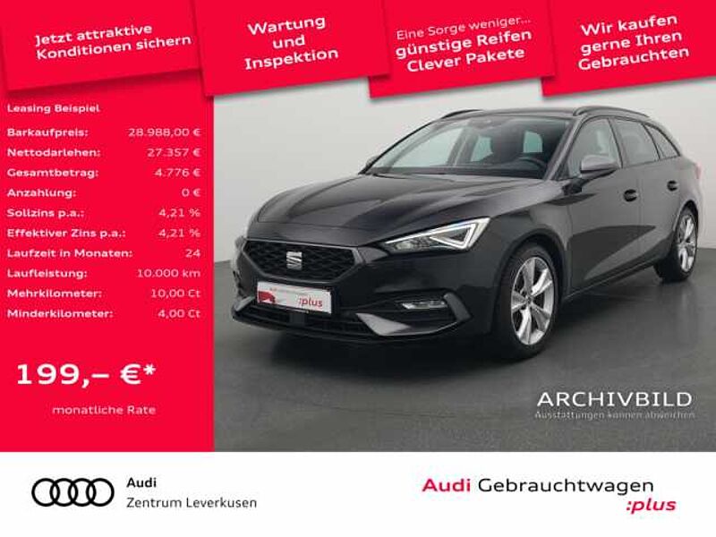 SEAT Leon Sportstourer FR DSG VIRT LED KAM SHZ PDC