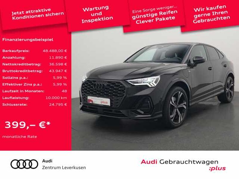 Audi Q3 Sportback 45 e S line VIRT SONOS AHK 360° LED