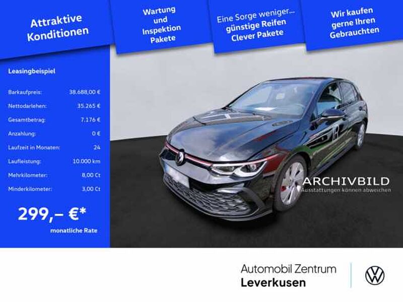 Volkswagen Golf VIII GTI DSG PANO HUD KAM SHZ PDC MATRIX