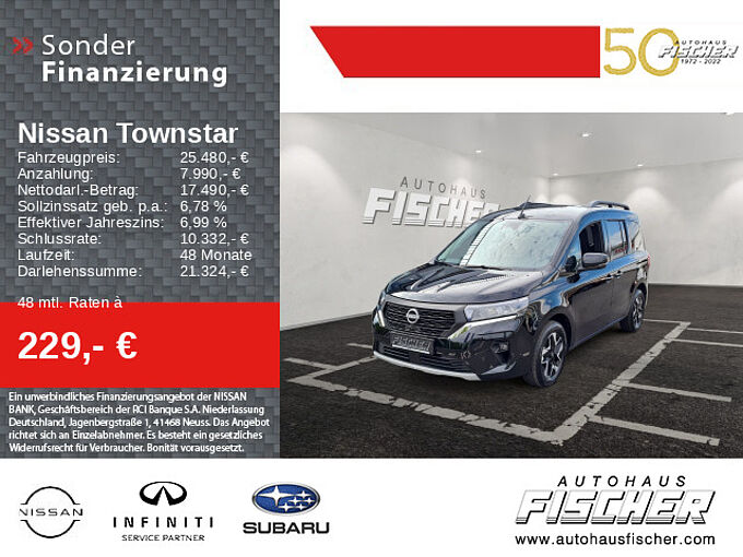 Nissan Townstar Kombi L1 N-Connecta LED Navi Design-Paket