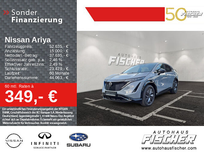 Nissan Ariya 87 kWh Evolve Pack CCS Schiebedach Bose