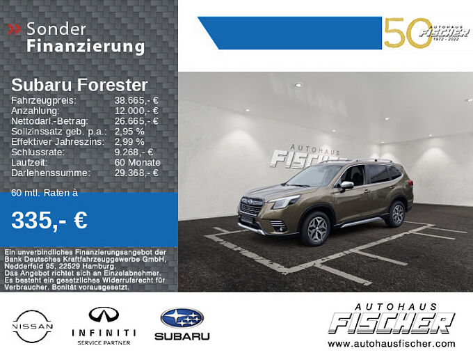 Subaru Forester 2.0ie Comfort Automatik Allrad Navi LED Kamera Tempomat