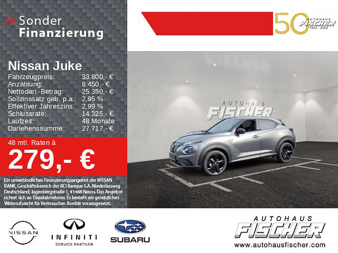 Nissan Juke 1.6 Tekna Hybrid MJ24 Bose LED Navi Leder