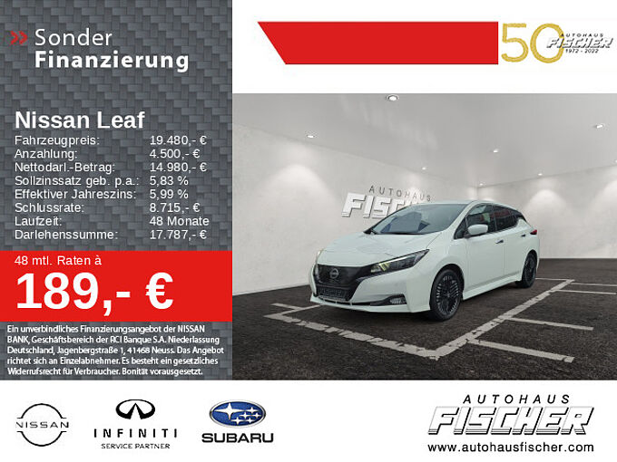 Nissan Leaf MY21 40 kWh N-Connecta LED Winterpaket Navi Kameras Bluetooth