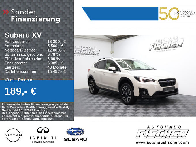 Subaru XV 2.0i Exclusive 4x4 Automatik LED Navi AHK