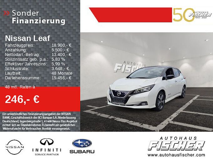 Nissan Leaf N-Connecta 40kW LED Winter-Paket Navi 360° Kamera