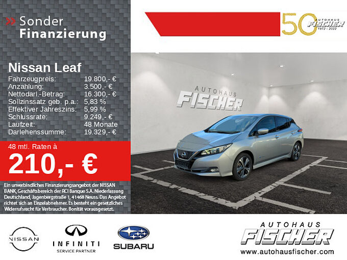 Nissan Leaf MY20 40kWh N-Connecta LED Winterpaket Navi Kameras Bluetooth