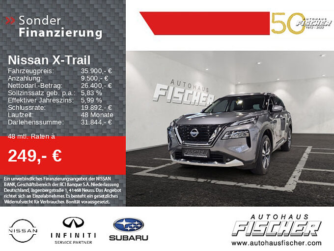 Nissan X-Trail 1.5 VC-T Tekna Leder Navi Bose HUD Glasdach 360°-Kamera