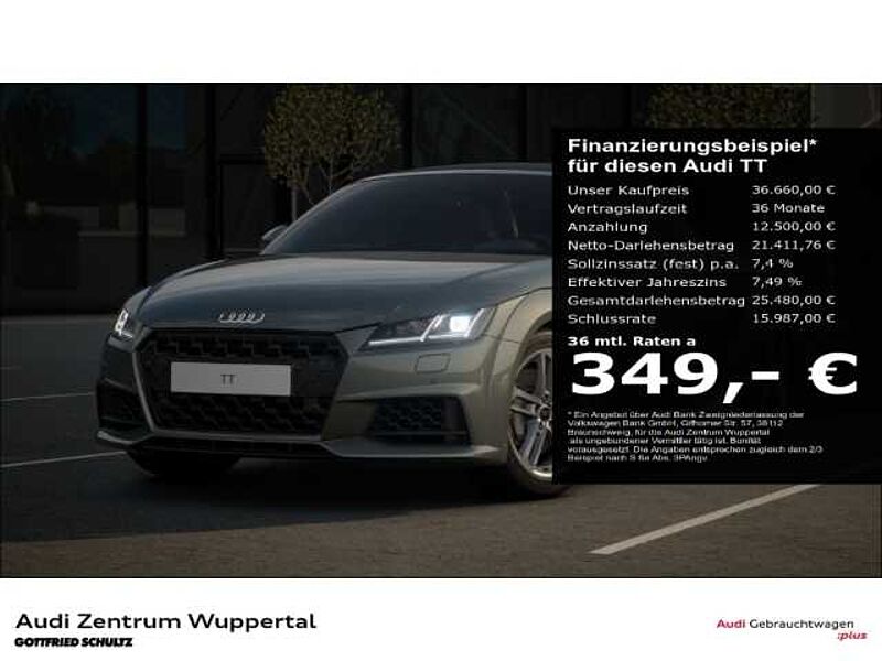 Audi TT Roadster 45 TFSI KAMERA VIRTUAL LANE GRA