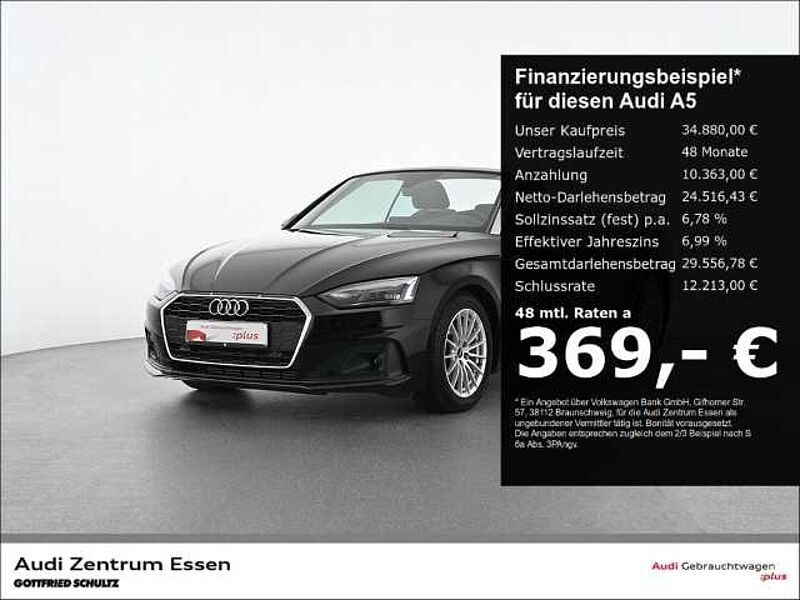Audi A5 Cabriolet 35 TFSI S-TRONIC LED SHZ RÜFA NAV PLUS   PDC   MUFU   FSE