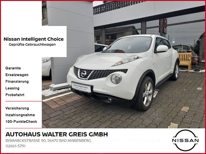 Nissan Juke Acenta 1,6 Klima 17' LM-Felgen