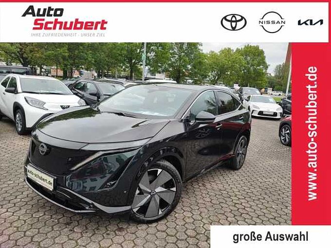 Nissan Ariya Evolve Pack 20-Zoll 87 kWh HUD Panorama Navi Leder Memory Sitze Soundsystem Bose