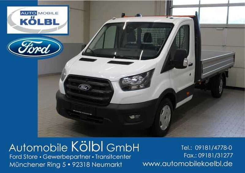 Ford Transit 350L3 Doppelkabine Pritsche Trend, AHK
