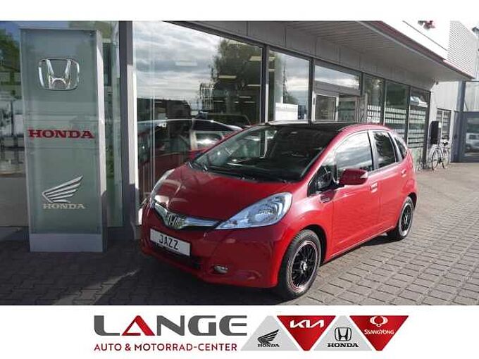 Honda Jazz DSI 1.3 Hybrid Exclusive Scheckheft Panorama Leder Klimaautom SHZ Alarm Not 