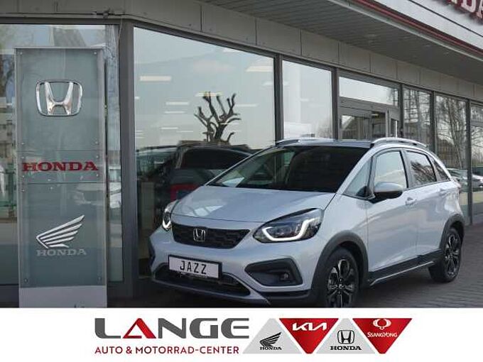 Honda Jazz i-MMD Hybrid 1.5 HEV Crosstar Advance A Navi LED ACC Apple CarPlay Android in 14974 Ludwigsfelde Honda Jazz i-MMD Hybrid 1.5 HEV Crosstar Advance A Navi LED ACC Apple CarPlay Android