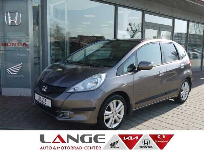 Honda Jazz 1.4 Exclusive Leder Klimaautom SHZ Alarm Notbremsass. Temp Tel.-Vorb. Kolli in 14974 Ludwigsfelde Honda Jazz 1.4 Exclusive Leder Klimaautom SHZ Alarm Notbremsass. Temp Tel.-Vorb. Kolli
