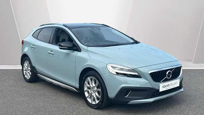 Volvo V40 Cross Country T3 Pro Auto (Panoramic Sunroof, Blond Leather, Full Caffyns History)