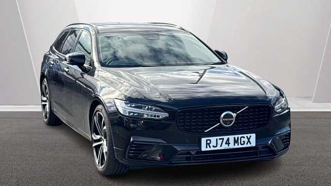 Volvo V90 Ultra, T8 AWD Plug-in hybrid, Electric/Petrol, Dark