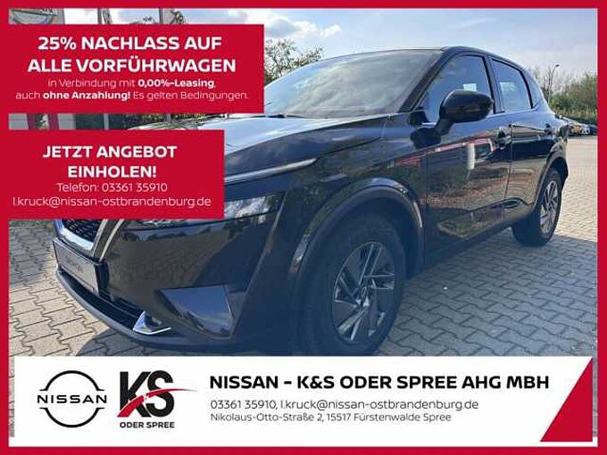 Nissan Qashqai MY22 1.3 DIG-T MHEV 158 PS XTRONIC 4x2 A