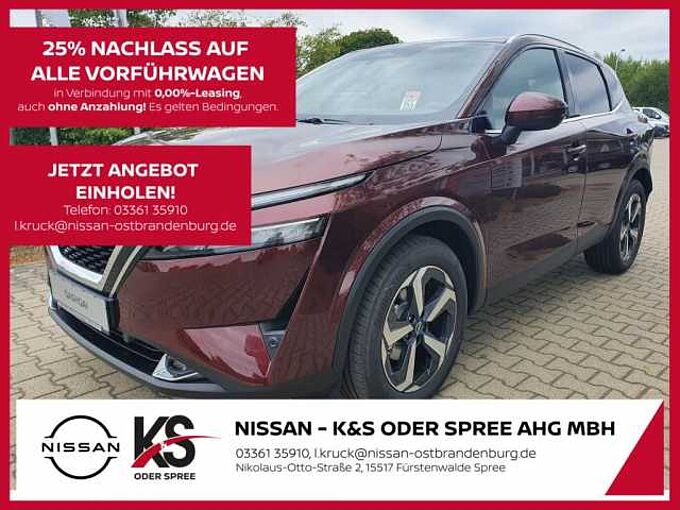 Nissan Qashqai MY22 1.3 DIG-T MHEV 158 PS Xtronic 4x4 N