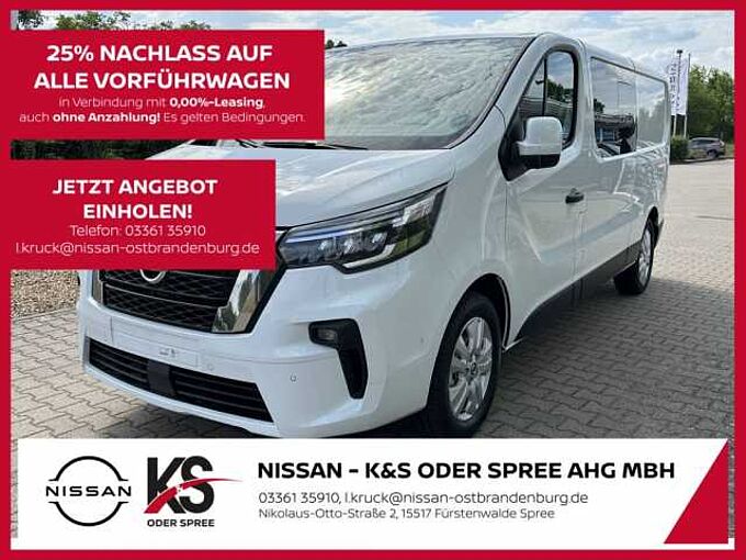 Nissan Primastar DOKA L2H1 3,0t dci170 DCT TEKNA 1ST LR