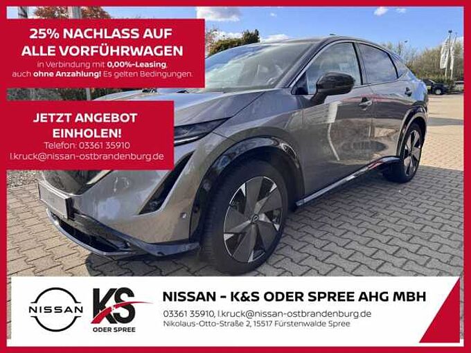 Nissan Ariya 87 kWh Evolve Pack Nappa 20&apos,