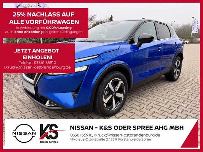 Nissan Qashqai MY22 1.3 DIG-T MHEV 158PS Xtronic 4x2 N-