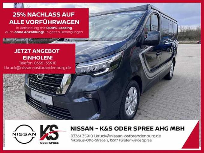 Nissan Primastar Basis Camperumbau L1H1 3,0t dci170 DCT