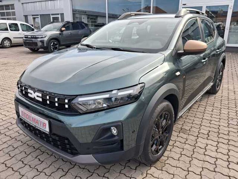 Dacia Sandero Stepway Extreme TCe120 Eco-G Automatik SHZ/PDC V+H/KAMERA/NAVI in 86830 Schwabmünchen Dacia Sandero Stepway Extreme TCe120 Eco-G Automatik SHZ/PDC V+H/KAMERA/NAVI