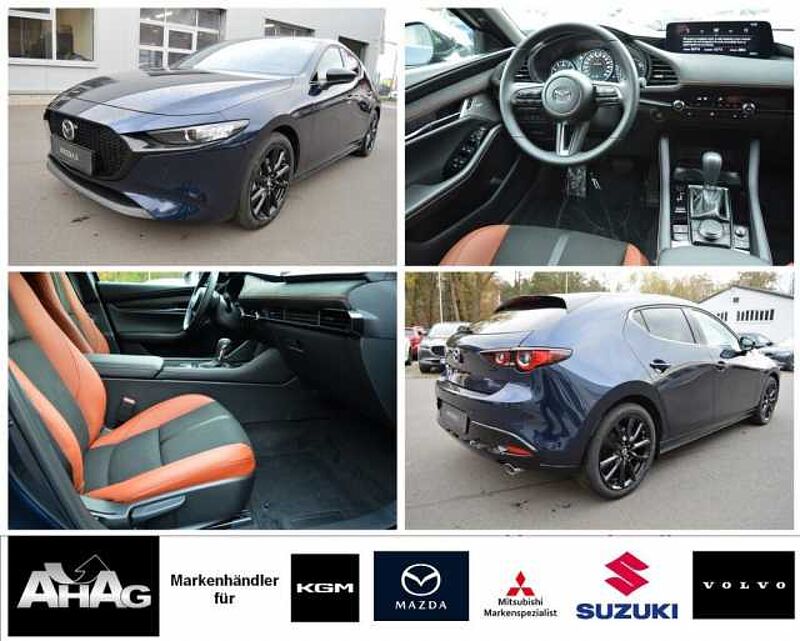 Mazda 3 2.5 e-SKYACTIV-G Drive Nagisa *Leder+LED+3xPDC* in 98553 Schleusingen Mazda 3 2.5 e-SKYACTIV-G Drive Nagisa *Leder+LED+3xPDC*