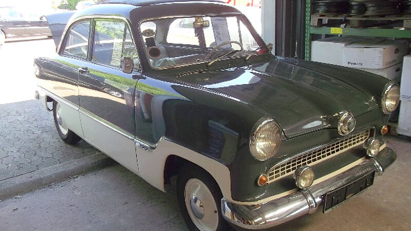 Ford Verkauft : Taunus 12M G 13 AL Weltkugel / Faltdach / AHK