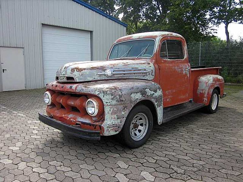 Ford Verkauft : Pickup F1 1952 V8 Flathead  Pick up / Kalifornien / sehr gutes Blech in 32469 Petershagen Ford Verkauft : Pickup F1 1952 V8 Flathead  Pick up / Kalifornien / sehr gutes Blech